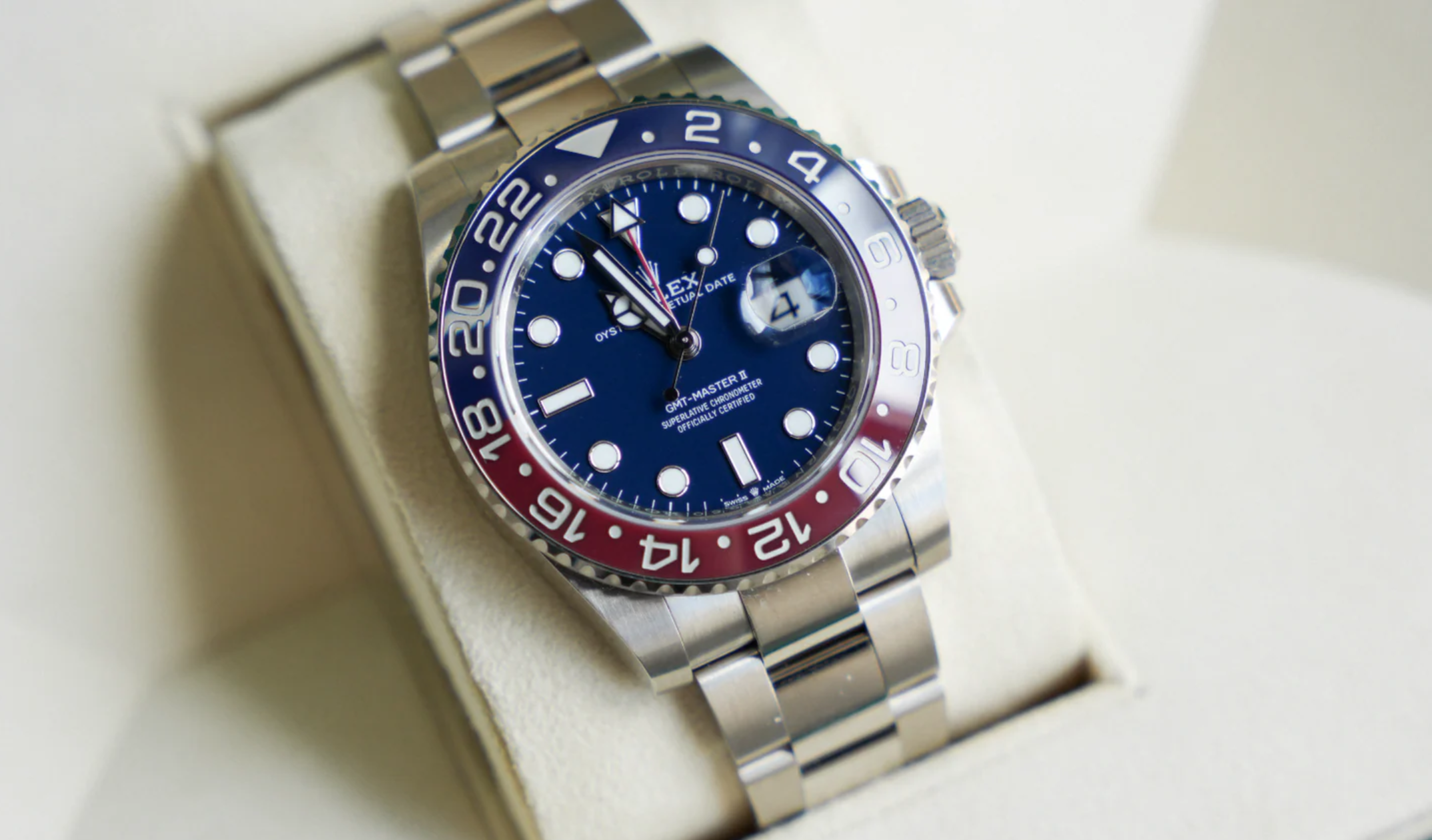 #2 Custom Build - Rolex Master II Pepsi Blue Dial