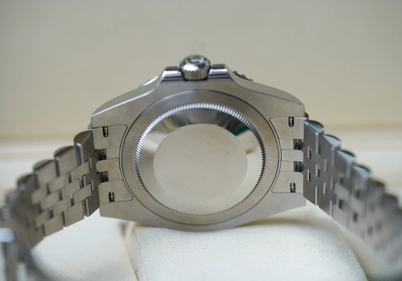 #10 Custom Build - Rolex Master II Bruce Wayne Black Dial Thumbnail 1